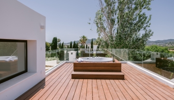 Resa Estates Ibiza te koop for sale huis villa Jesus roof.jpg